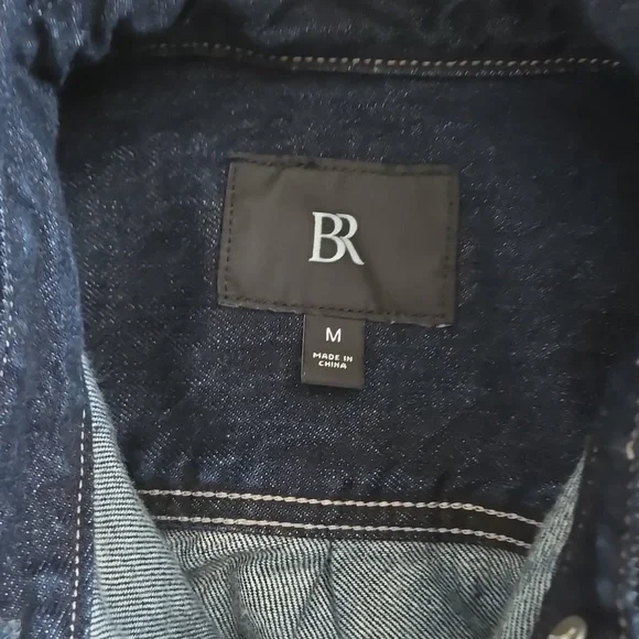 Banana Republic Belted Denim Jacket Size M - Picture 5 of 6